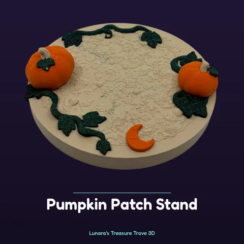 Pumpkin Patch Stand – 3D printed display stand